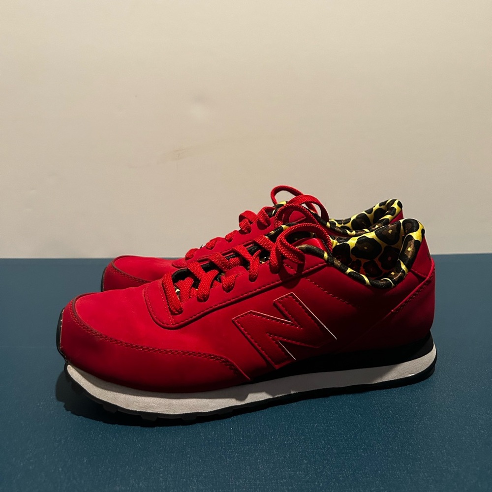 New Balance WL574SPR Women’s Size 9 Rare Red Cheetah 574